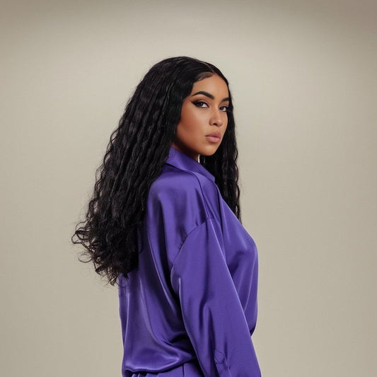 Curly Brazilian Transparent Lace Front Wig - Zodi's Hair