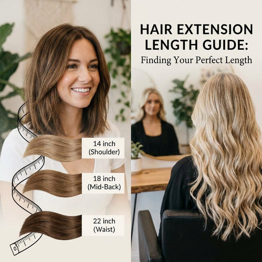 Hair Extension Length Guide: Finding Your Perfect Length