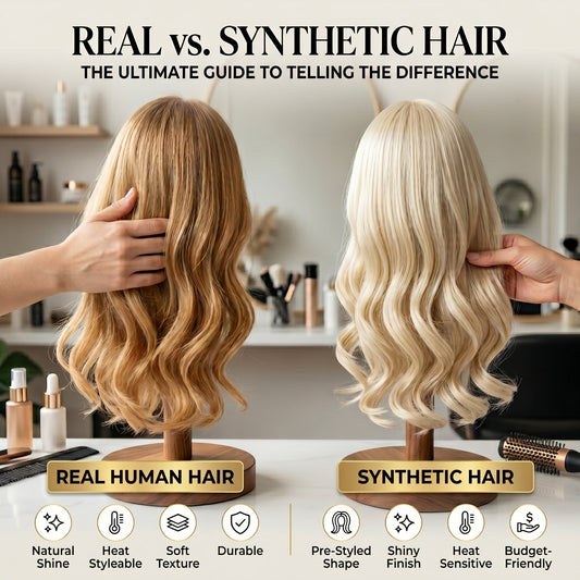 Real vs. Synthetic Hair - The Ultimate Guide to Telling the Difference - Premium-hair-shop