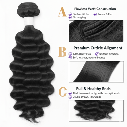 Body Wave Brazilian HD Lace Closure Wig - Zodi's Hair