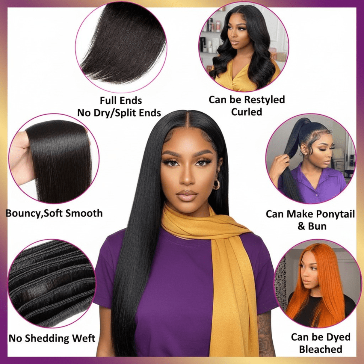 Body Wave Brazilian HD Lace Front Wig - Zodi's Hair
