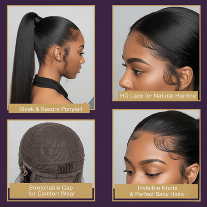 Body Wave Brazilian HD Lace Front Wig - Zodi's Hair