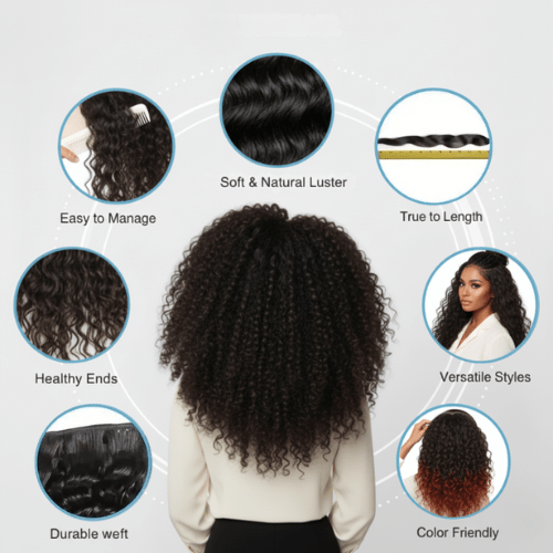 Curly Brazilian Hair Extensions - Zodi's Hair