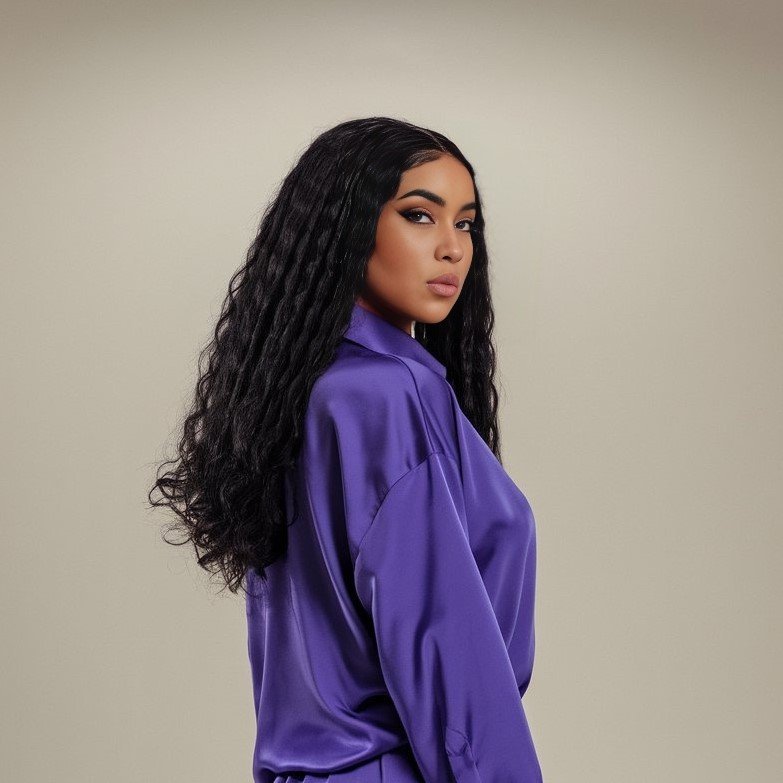 Curly Brazilian Transparent Lace Front Wig - Zodi's Hair