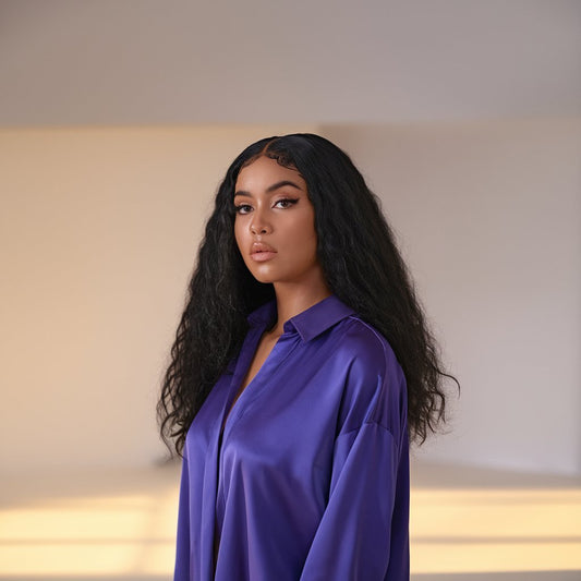 Curly Brazilian Transparent Lace Front Wig - Zodi's Hair