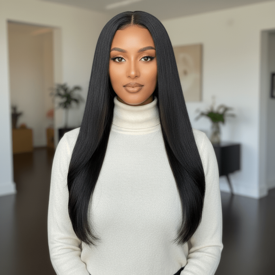Straight Brazilian HD Lace Closure Wig - Zodi's Hair