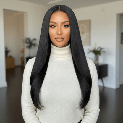 Straight Brazilian HD Lace Closure Wig - Zodi's Hair