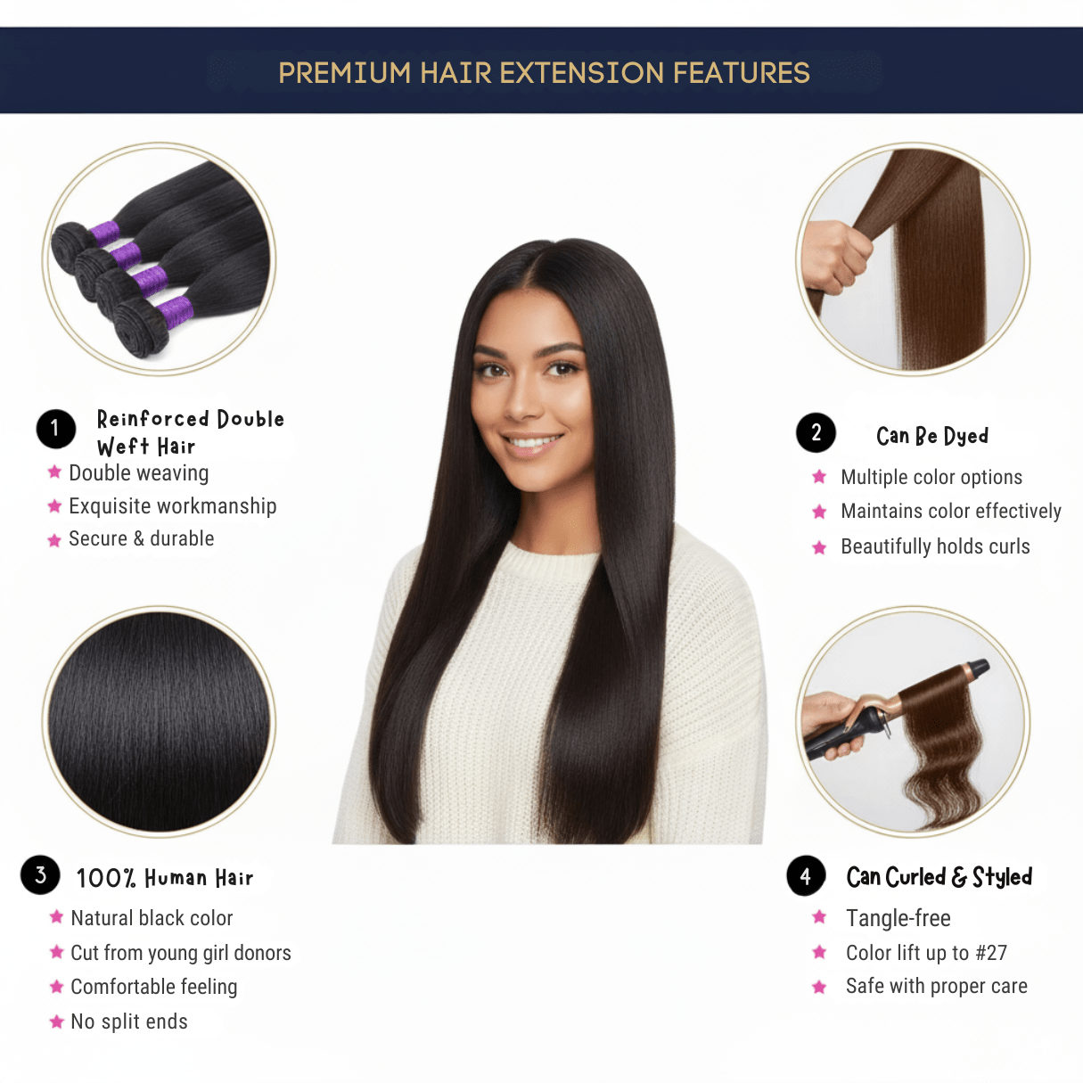 Straight Brazilian HD Lace Closure Wig - Zodi's Hair